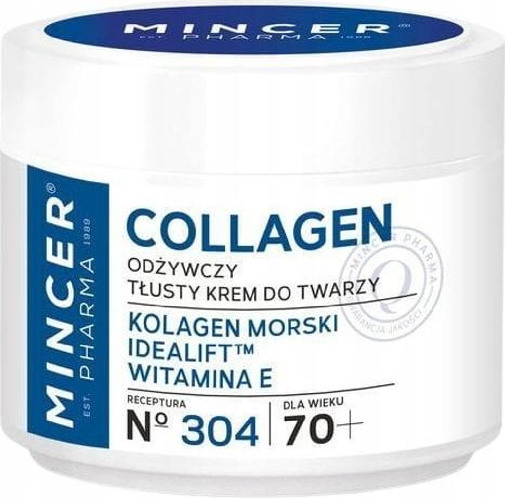 MINCER PHARMA Collagen 70+ pflegende Gesichtscreme fettig 50 ml