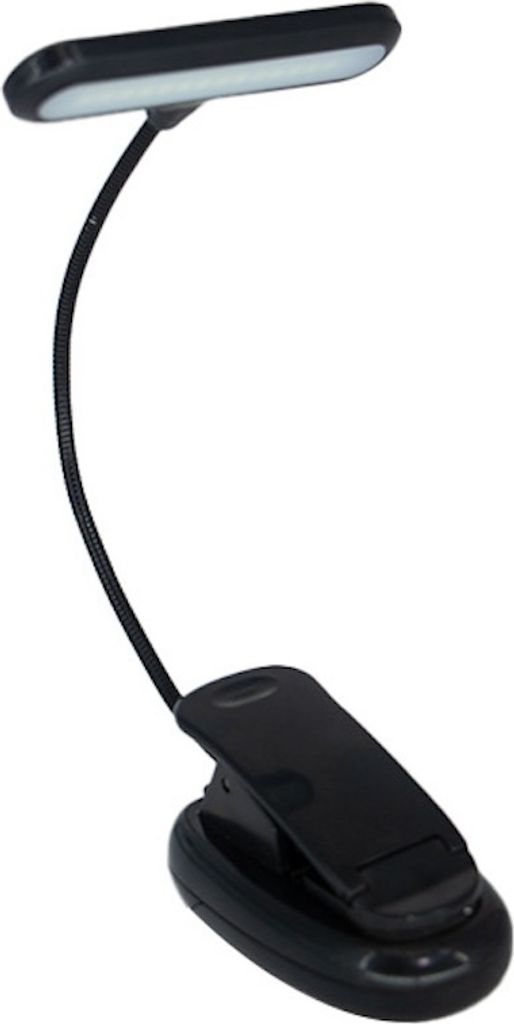 Klemmleuchten LED Schreibtischlampe batteriebetrieben,Klemmleuchten, Leselampe Klemme Flexible 360 Grad Klemmleuchten（1 Stück）