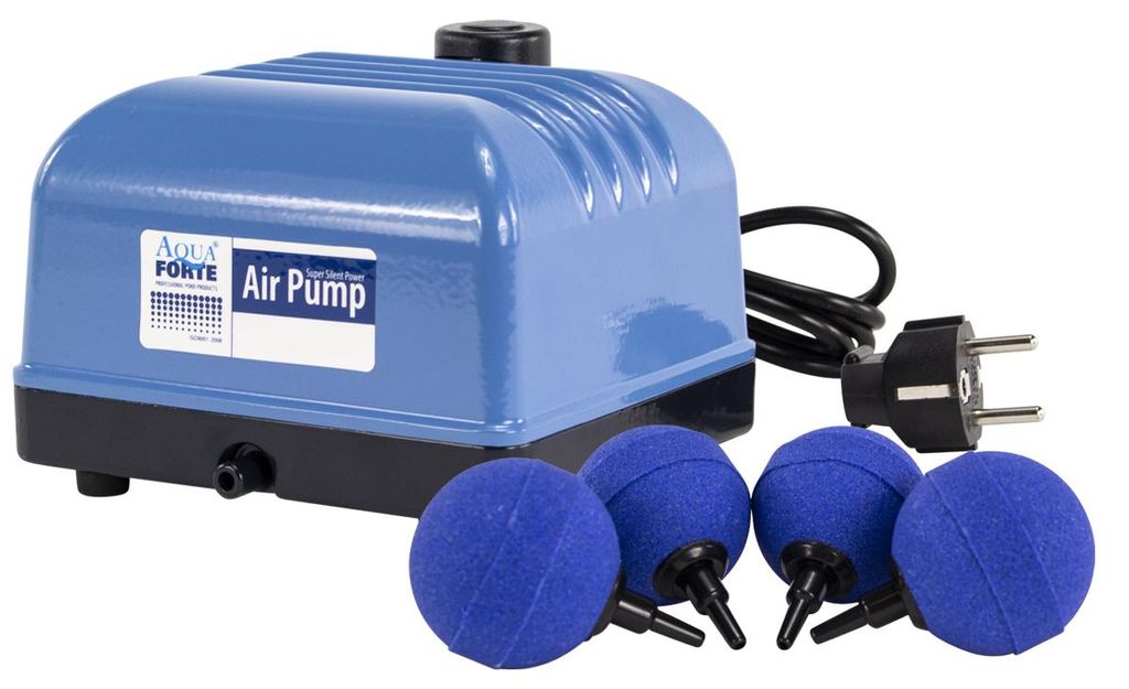 AquaForte Luftpumpenset V-10 Teichbelüfter 600 L/h Produktbild 