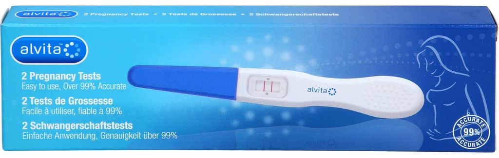 Alvita Schwangerschaftstest, 2 St TES