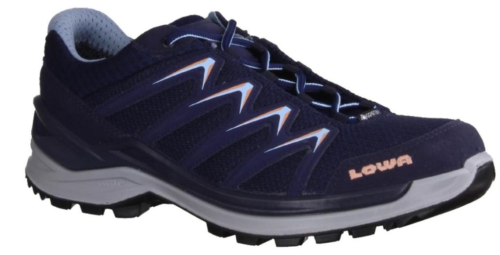 Lowa Innox Pro GTX Lo Ws Damen Wanderschuh, Navy/Lachs, Produktbild 