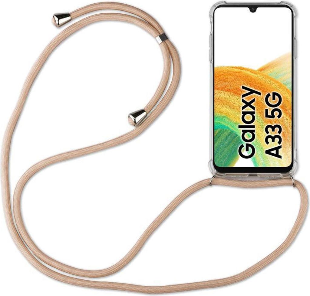 Handykette für Samsung Galaxy A33 Handyhülle mit Band Schutz Hülle Handy Tasche