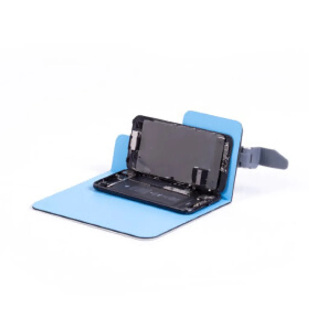 Support d'écran iPhone iPad avec bras réglable bleu CFT-60655 original