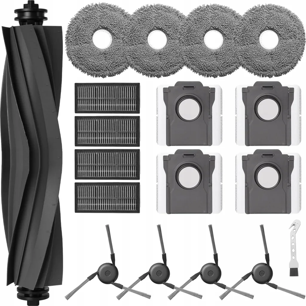 Set di ricambi compatibili con gli accessori per aspirapolvere Dreame X40 Ultra Complete / X40 Pro