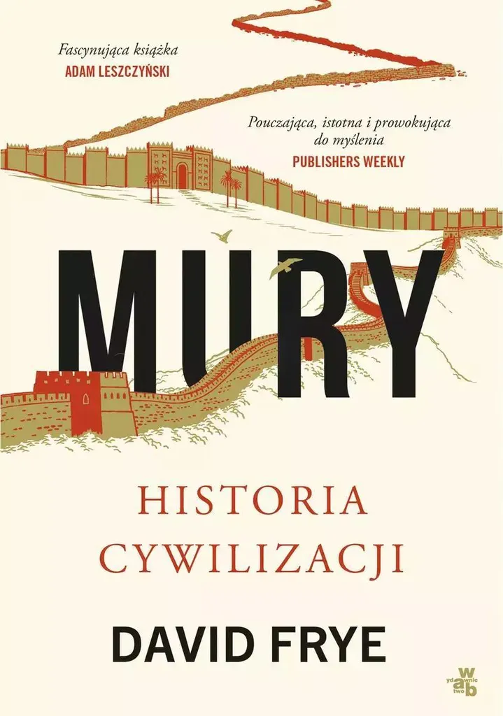 Beau livre d'histoire sur la Pologne Mury, 352 pages, reliure rigide