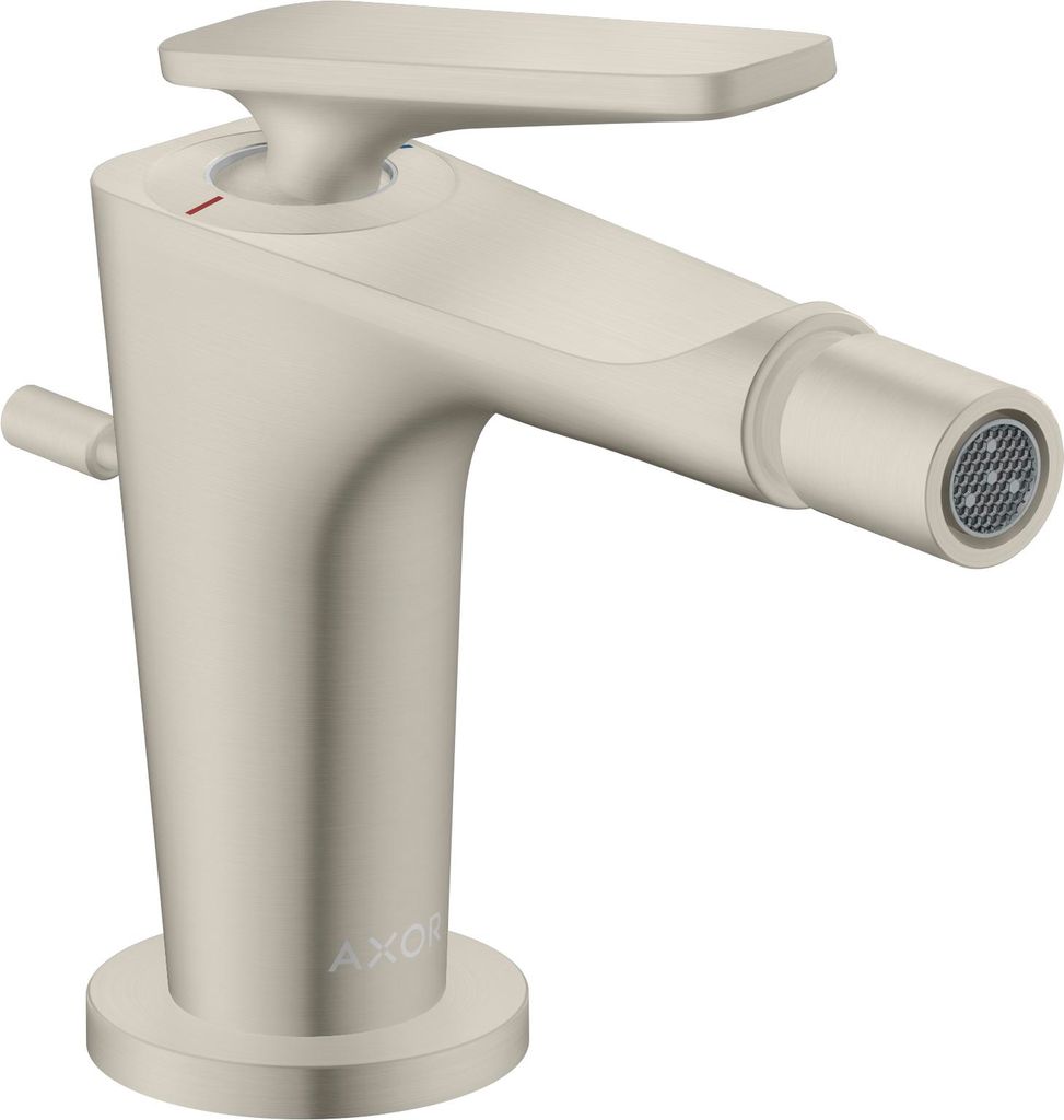 hansgrohe AXOR Citterio C Einhebel-Bidetmischer, mit Zugstangen-Ablaufgarnitur, 49210800