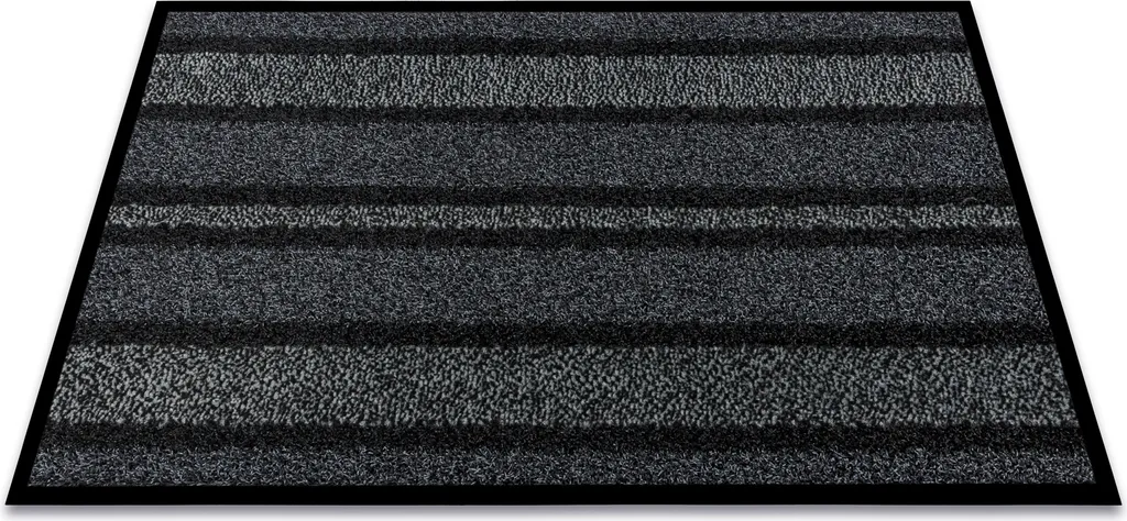 Tapis antidérapant ARIZONA 935 gris en caoutchouc 40x60 cm robuste