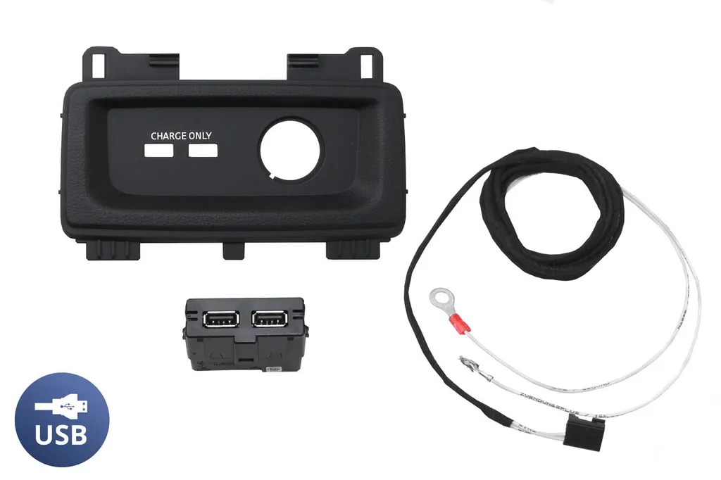 Installer un Hub USB d'origine Audi Q5 II FY avec kit complet Kufatec