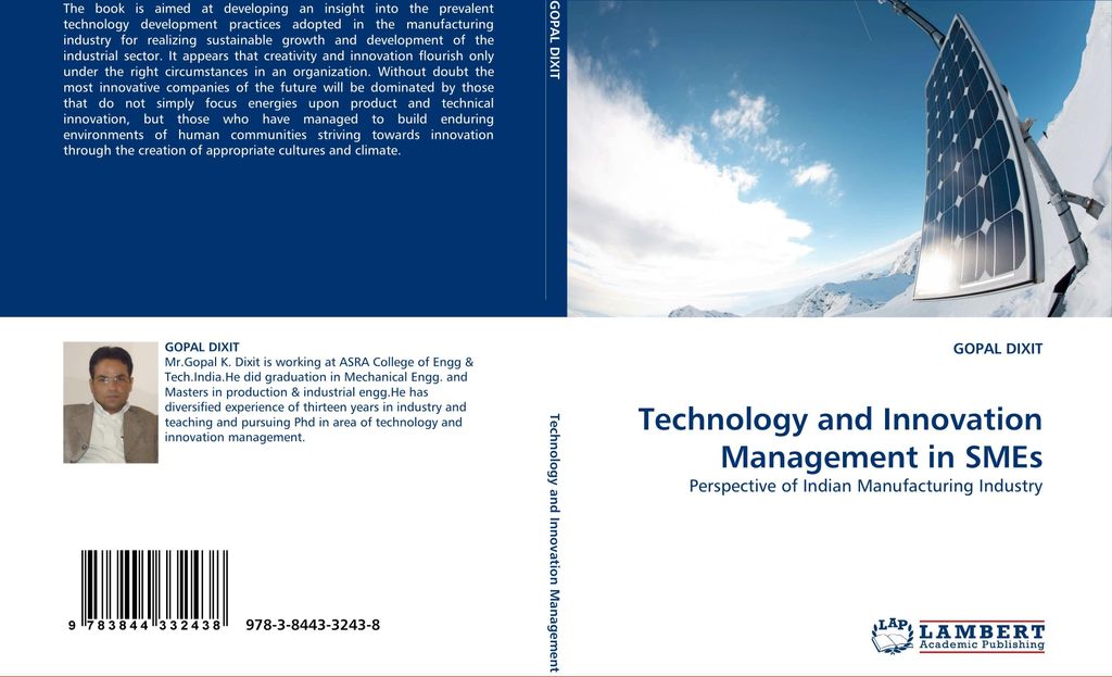 Technology and Innovation Management in SMEs