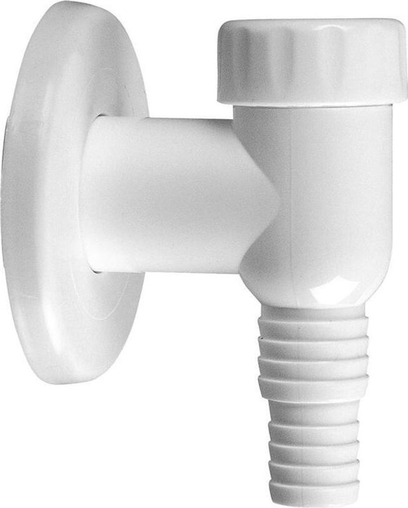 Waschmaschinensiphon, Abfluss 32mm, weiß