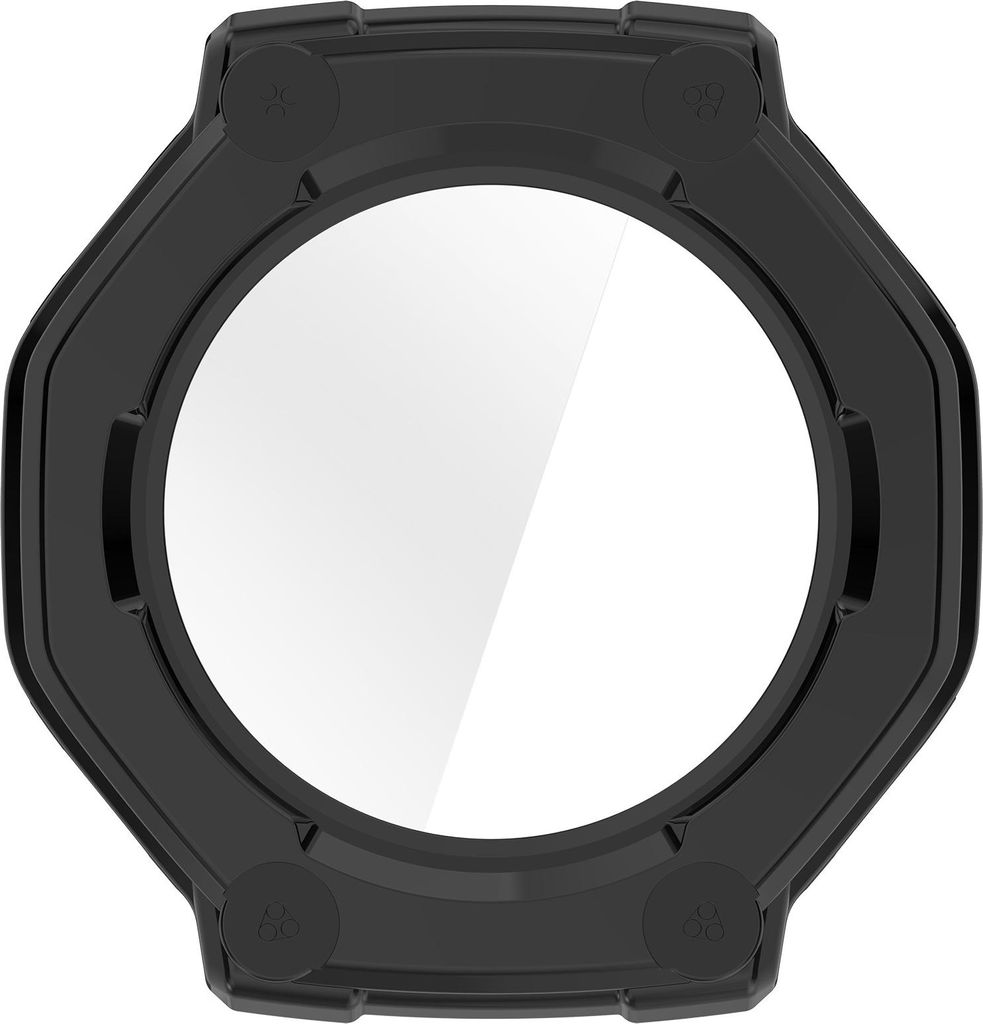INF Integrierte Schutzhülle für Amazfit T-Rex 3 - Schwarz PC + Panzerglas