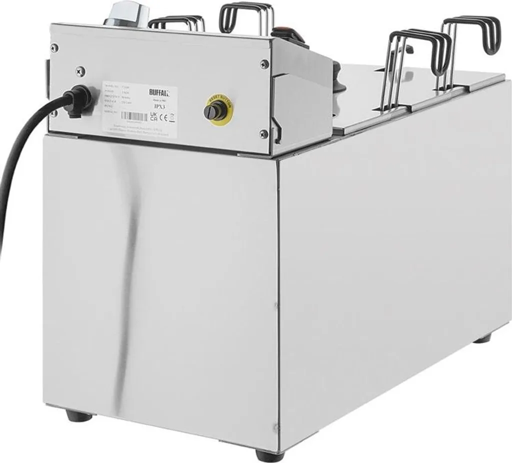 Cuiseur à pâtes électrique Buffalo 8 litres pour restauration et traiteur - 5