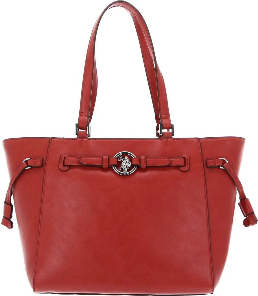 U.S. POLO ASSN. Borsa Shopper New Delaware Carrot Rosso a Prezzo Top