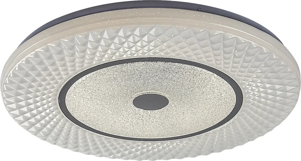 Lampada Soffitto LED 72W Rabalux Tornado 3254 | Design Cromo 48cm