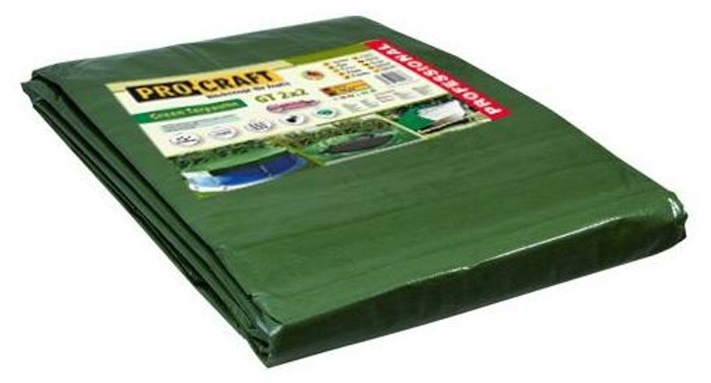Zeil Procraft GT5x8 120 g/m? waterdicht met gaas 5x8 m Productafbeelding 