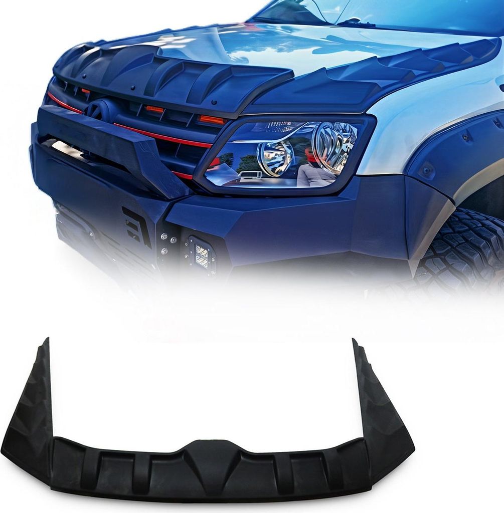 Deflettore cofano parasassi per VW Amarok 2010-2022 3 pezzi Immagine del prodotto 