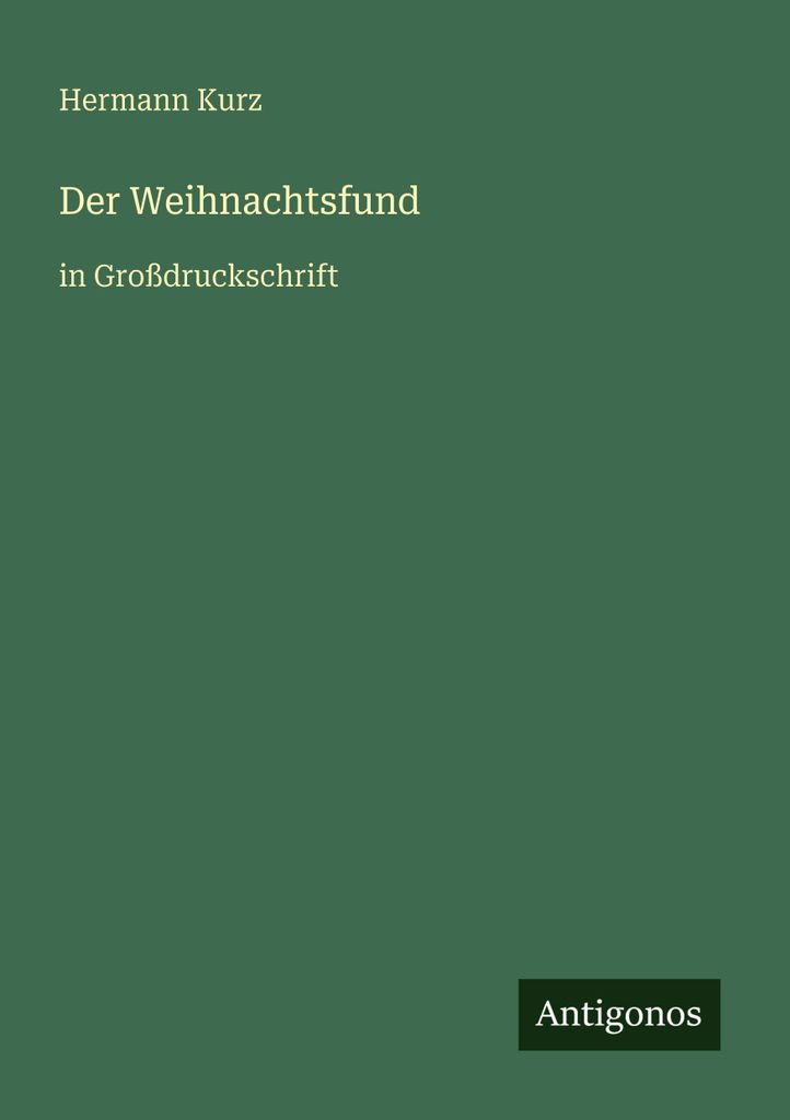 Der Weihnachtsfund
