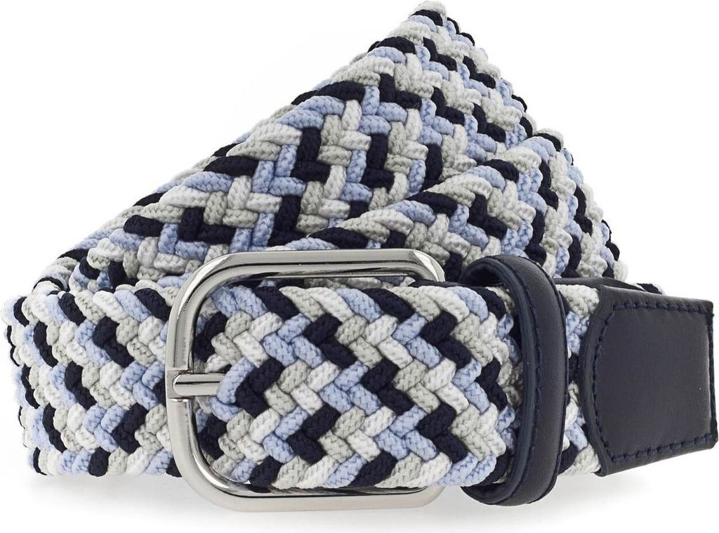 Vanzetti Gürtel Braided Women's Belt W105 Lightblue / White blau mehrfarbig