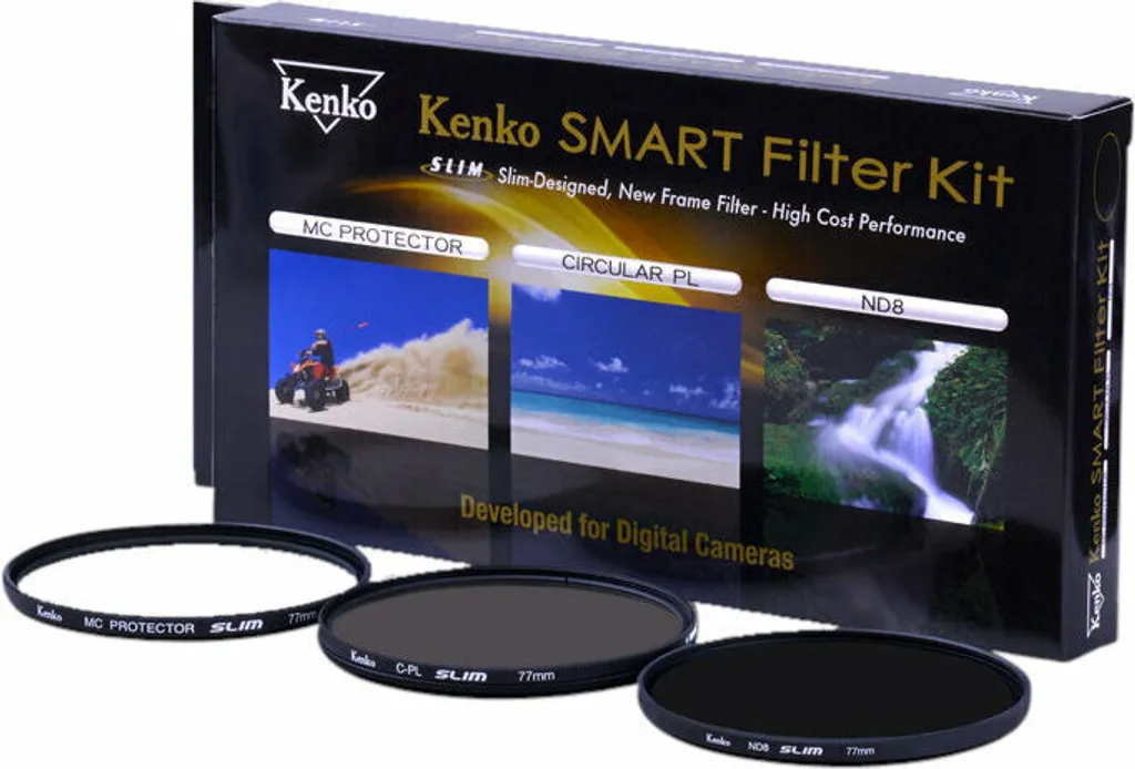 Kenko 3-Kit Filtri 40.5 mm Smart: L'essenziale per la tua Mirrorless