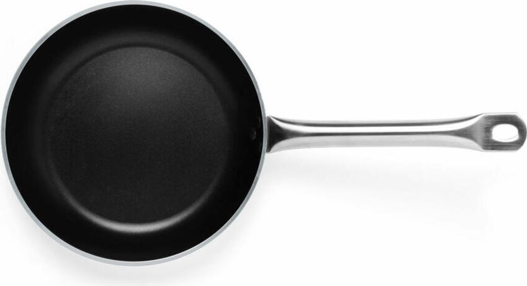 Comas Bratpfanne Etna, Pfanne mit Edelstahlgriff, Aluminium, Silber, Schwarz, 36 cm, 8349