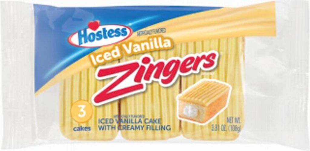 Hostess - Zingers Iced Vanilla 3er Pack 108g Produktbild 