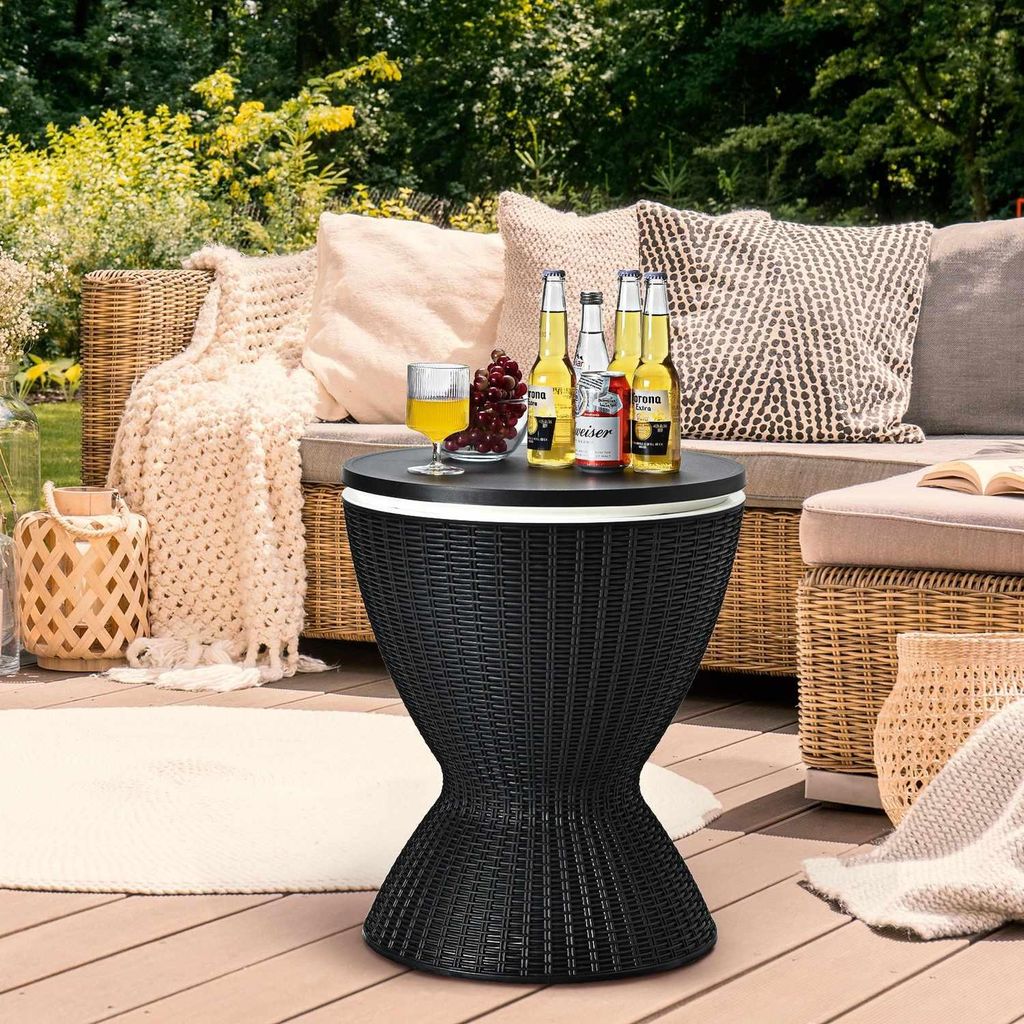 Tavolino 3 in 1 30L borsa frigo sgabello tavolo da giardino Immagine del prodotto 