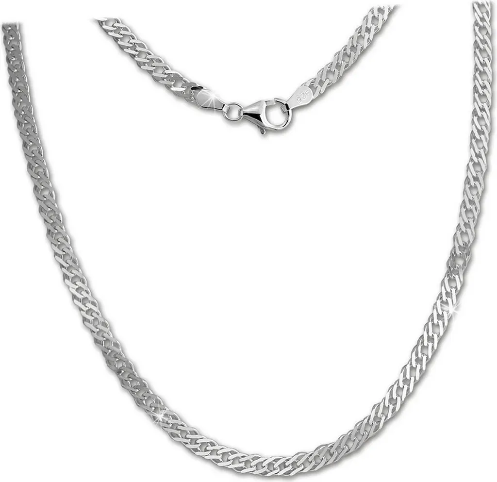 Collier Argent 925 Anti-Allergique SilberDream Chaîne Femme Durable 45cm