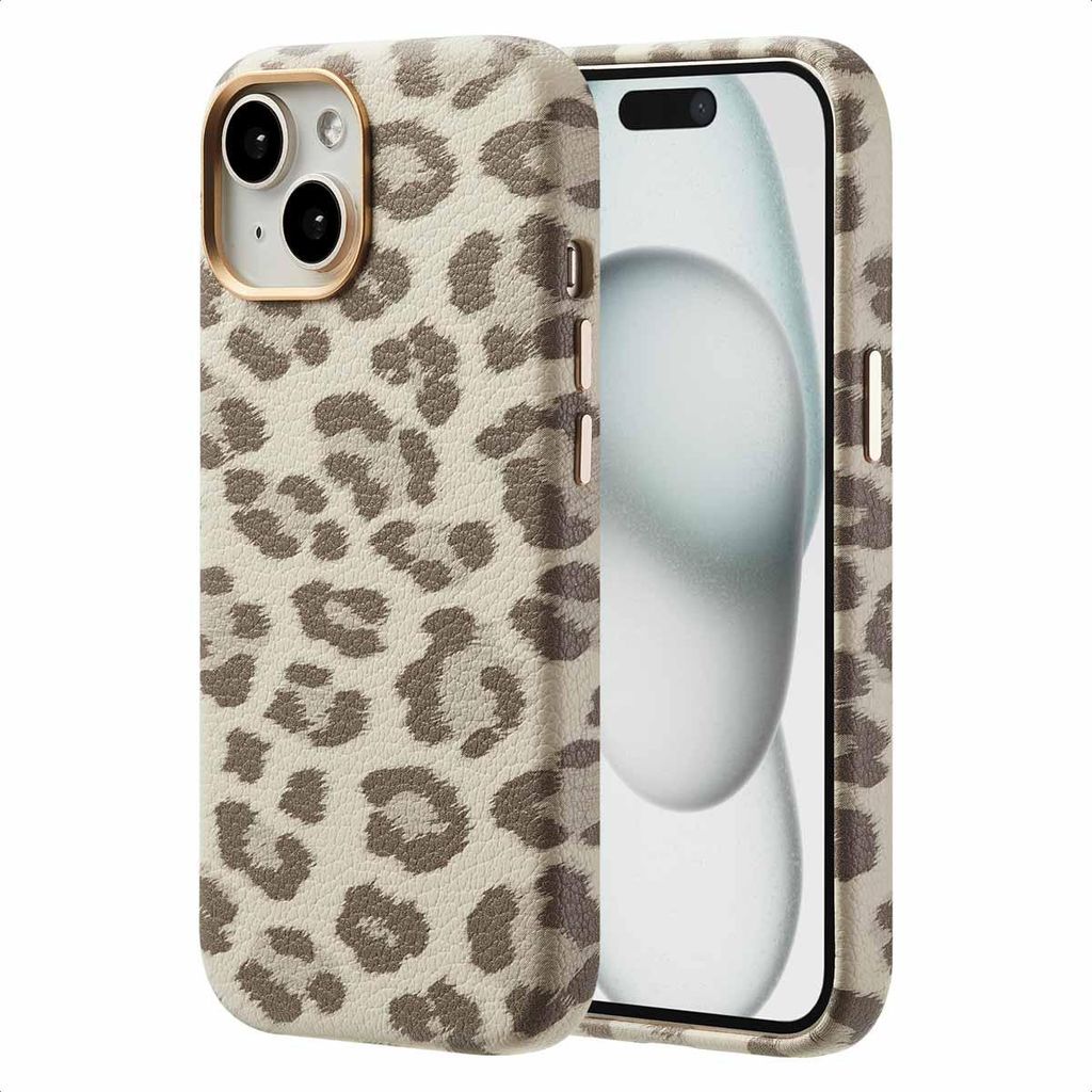 Coque arrière Selencia Sabi Panther Print avec MagSafe pour Image du produit 