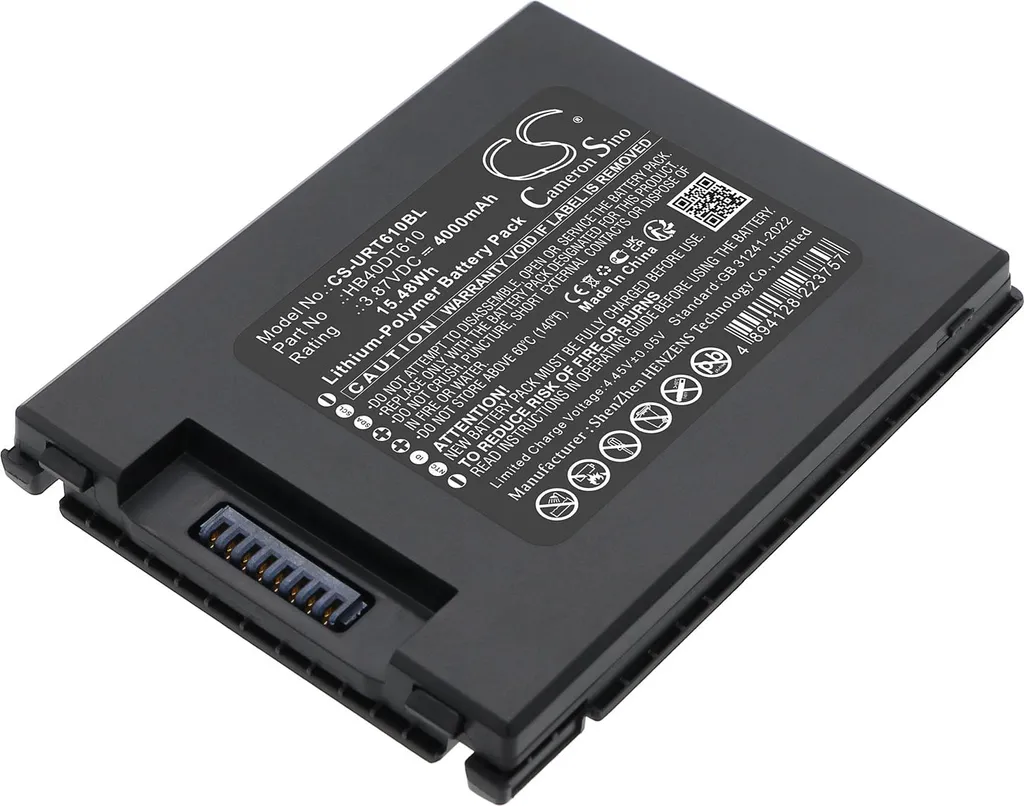 Batterie HB40DT610 pour Urovo DT610 et DT610 RFID Mobile Computer