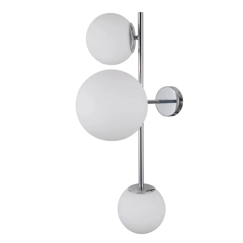 Applique Murale LED Italux Vailante Chrome : Finis les Couloirs Sombres