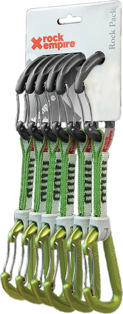 Rock Empire Set Rock Pack Swift D13 Vert - Dégaines Escalade Sportive