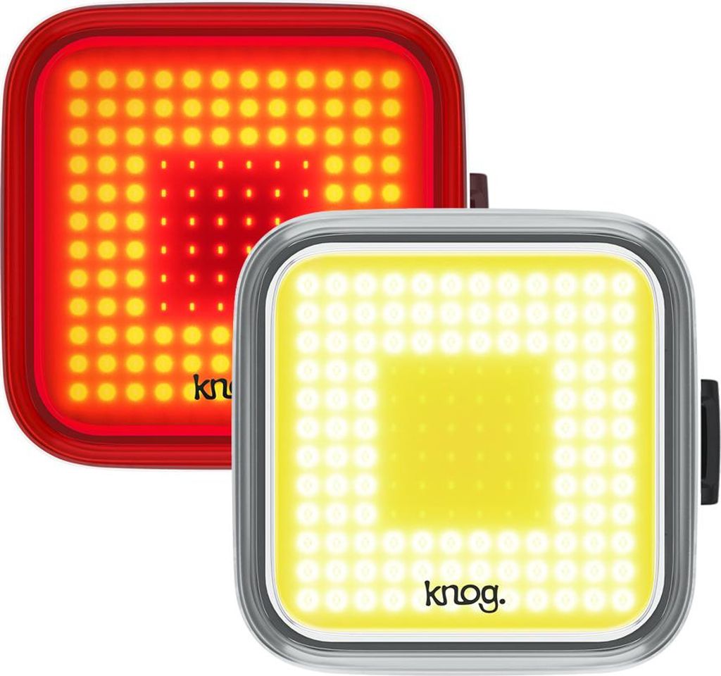 Knog 12291 - Blinder Twinpack - Square - Black Image du produit 