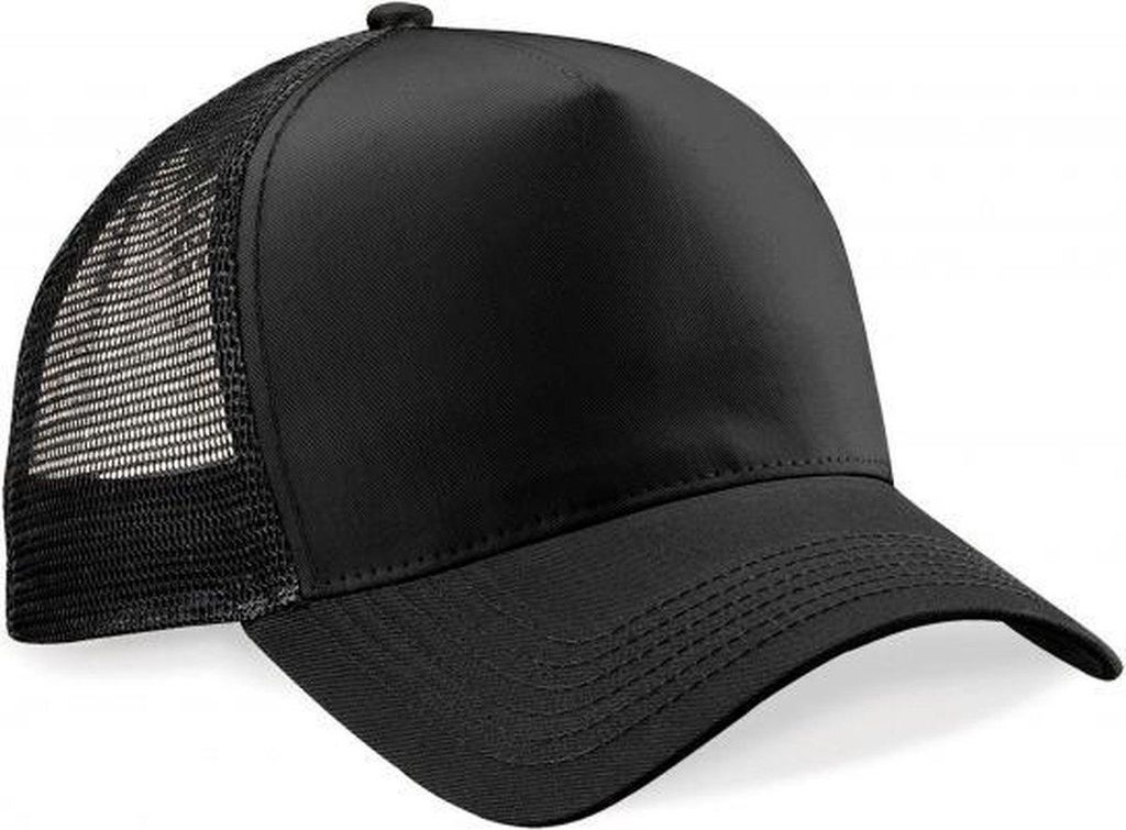 Snapback Trucker - Beechfield - Czarny Zdjęcie produktu 