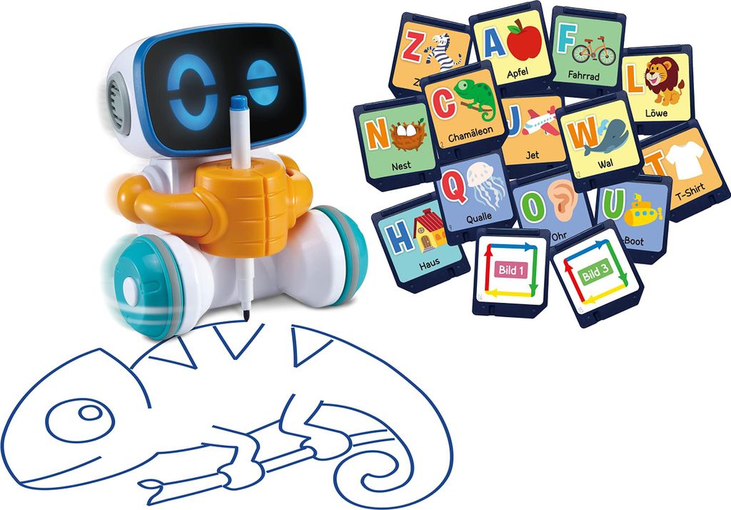 VTech Codi der clevere Mal-Roboter 80-553704 Obrázok produktu 