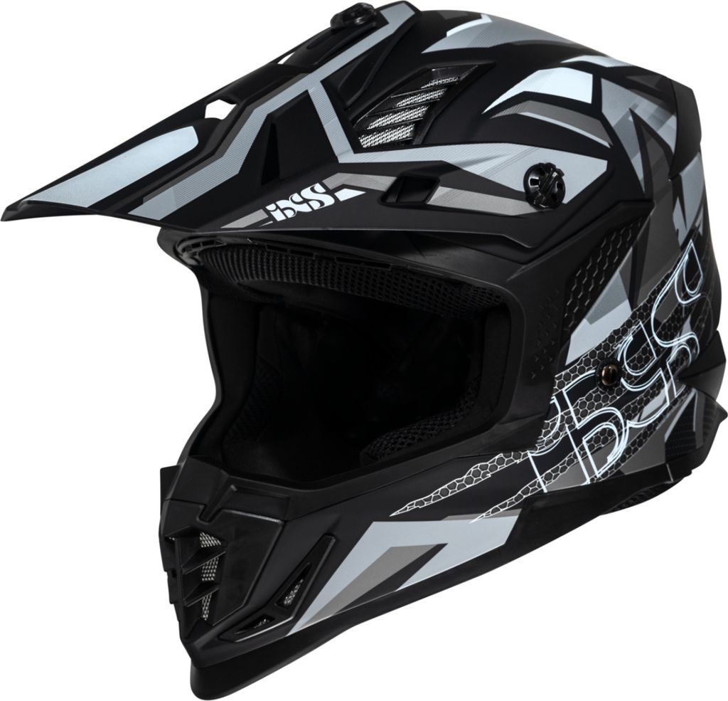 iXS Motocrosshelm iXS363 2.0 matt schwarz-anthrazit-weiss XL