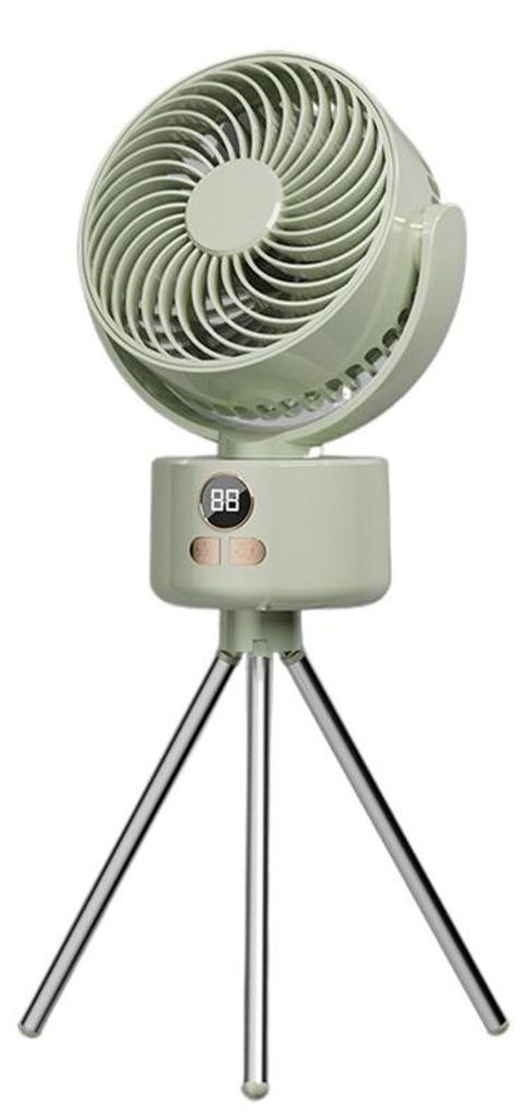 ZELURXX Outdoor Camping Ventilator Faltbar, Tragbarer Akku, Produktbild 