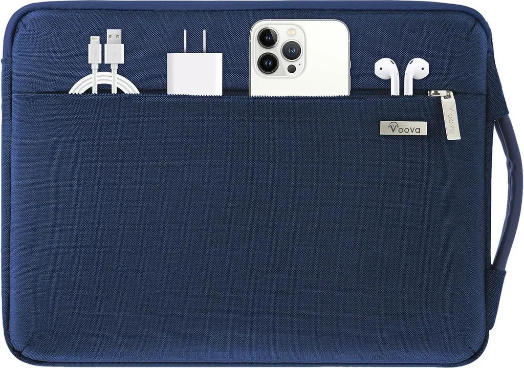 Custodia Voova 15 Pollici Blu MacBook Air M2 A2941 - Anti-Shock 360