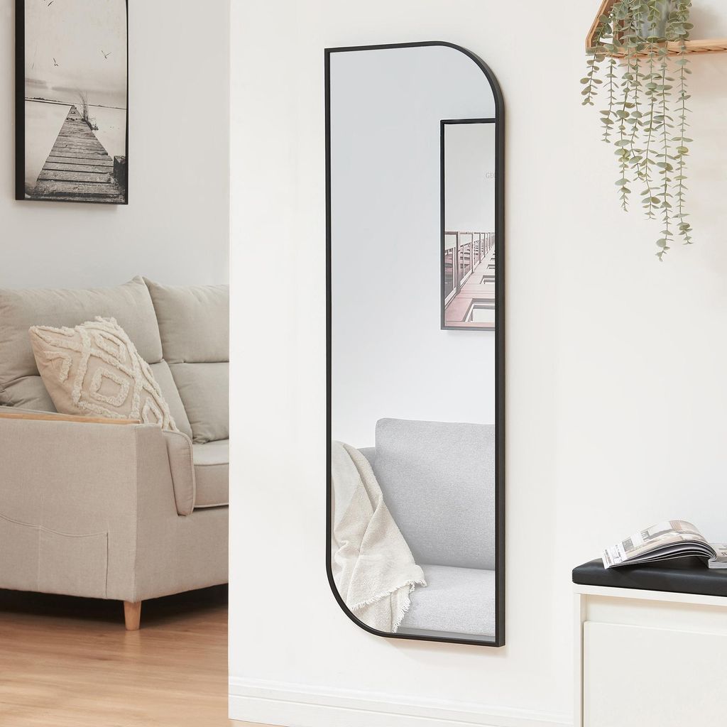 Miroir mural 'Tarvindak' miroir intégral à cadre Image du produit 