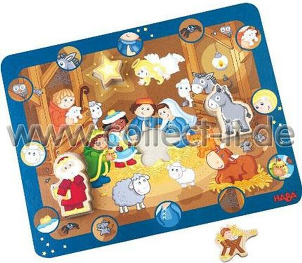 Haba - Entdecker-Puzzle Stall von Bethlehem