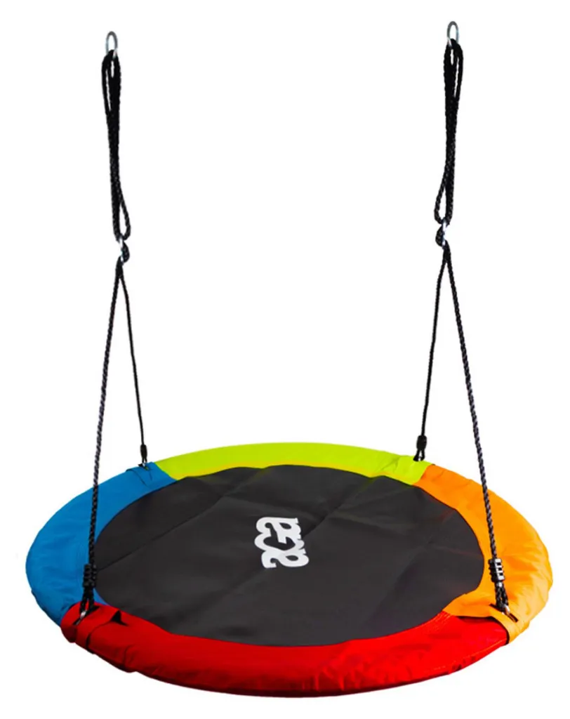 Aga Cercle Suspendu à Bascule 110 cm Fauteuil Nid de Jardin Confortable