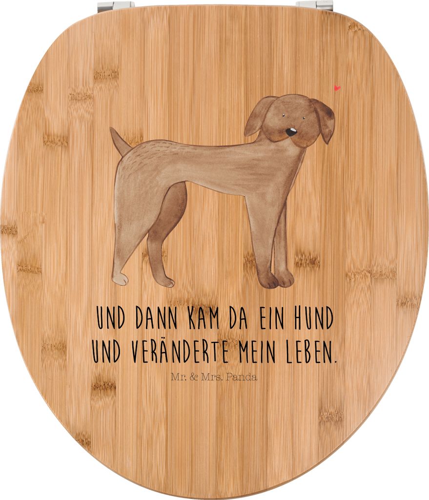 Mr. & Mrs. Panda Toilettendeckel Hund Dogge - Transparent - Geschenk, Sprüche, Hundeliebe, Klobrille, WC Sitz, Klo-Deckel, Brille, Süß, Herz, Hu...