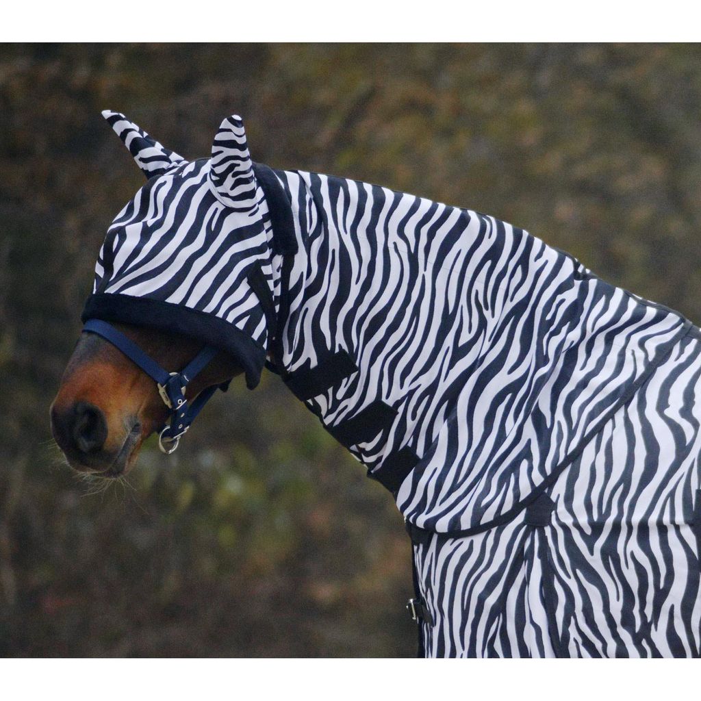 Waldhausen Halsteil Zebra Fliegenhalsteil Shetty