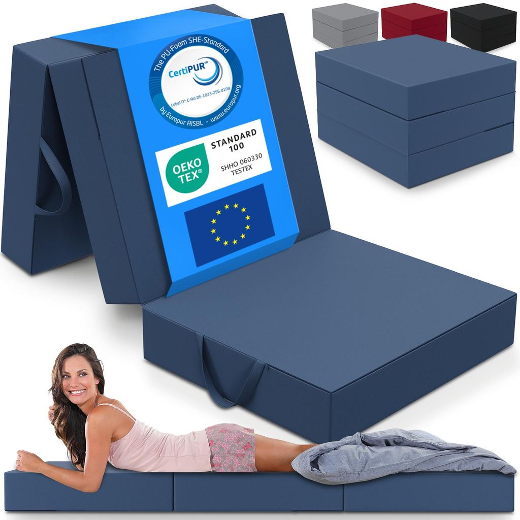 ELONEO Matelas pliable, matelas d'invité, matelas pliable Image du produit 