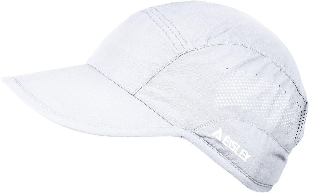 Eisley Laser atmungsaktive Cap mit reflektierendem Logo  in weiß
