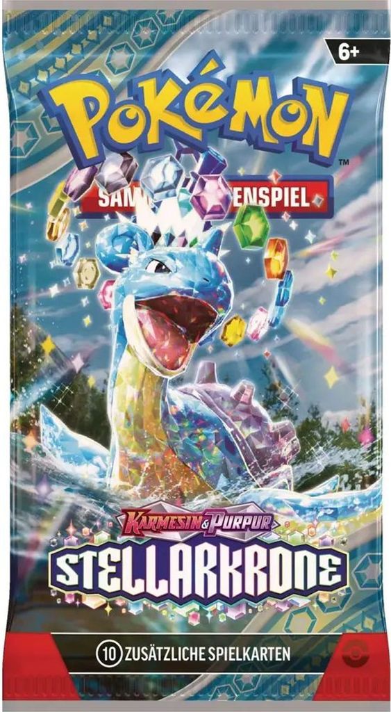 Pokémon Sammelkarten Karmesin & Purpur: Stellarkrone Produktbild 