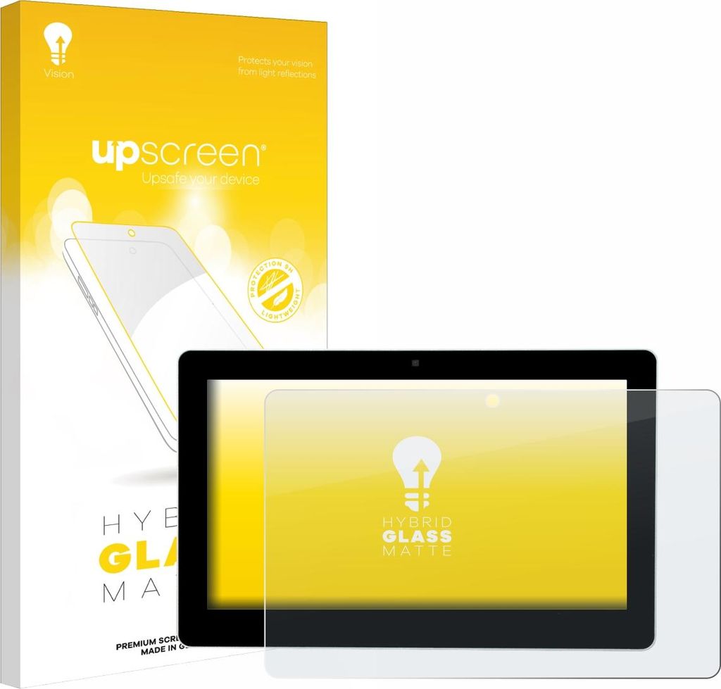 upscreen Entspiegelungs Schutzglas für Victron Energy GX Touch 70 Flush Schutzfolie Panzer Folie Glas Display Schutz matt