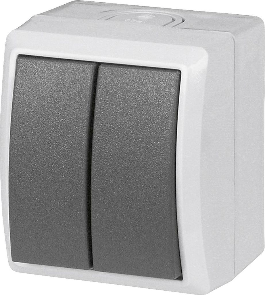 Kompletný prepínač série REV AquaForm svetlosivý 0511571777 Obrázok produktu 