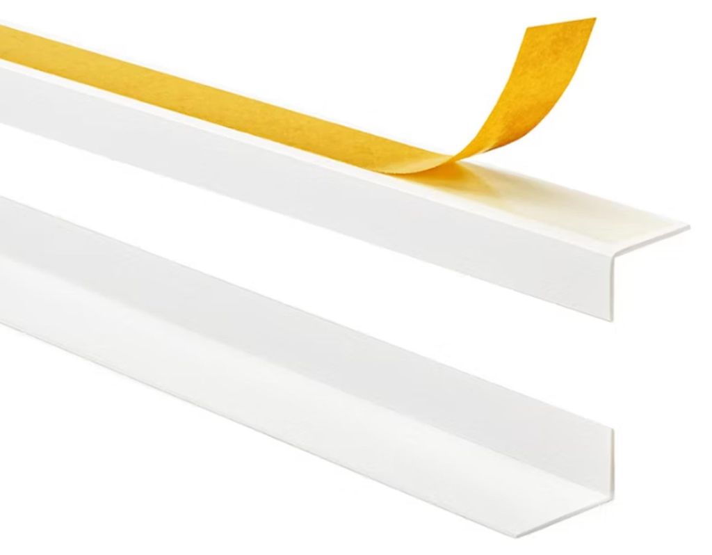 WINKELLEISTE – 50m Länge – 35x35mm – 1,5mm Stärke – Weiss – Produktbild 