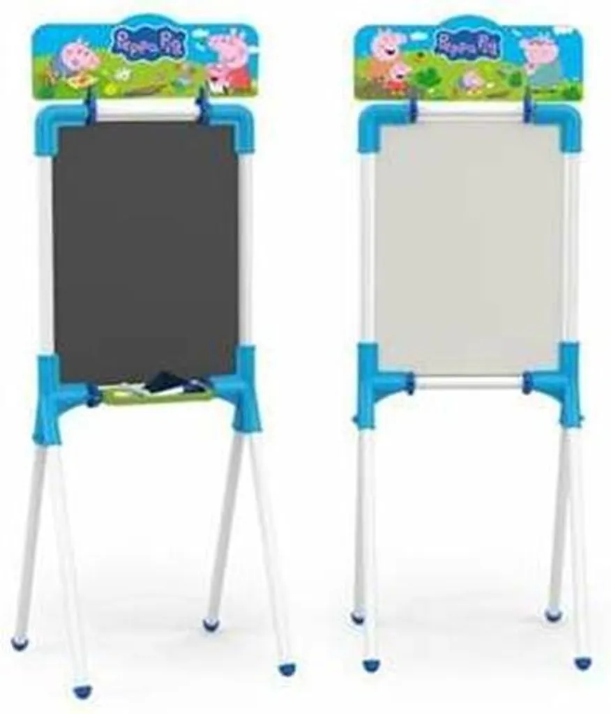 Tableau Chicos double face évolutif - Ardoise effaçable et rangement bac