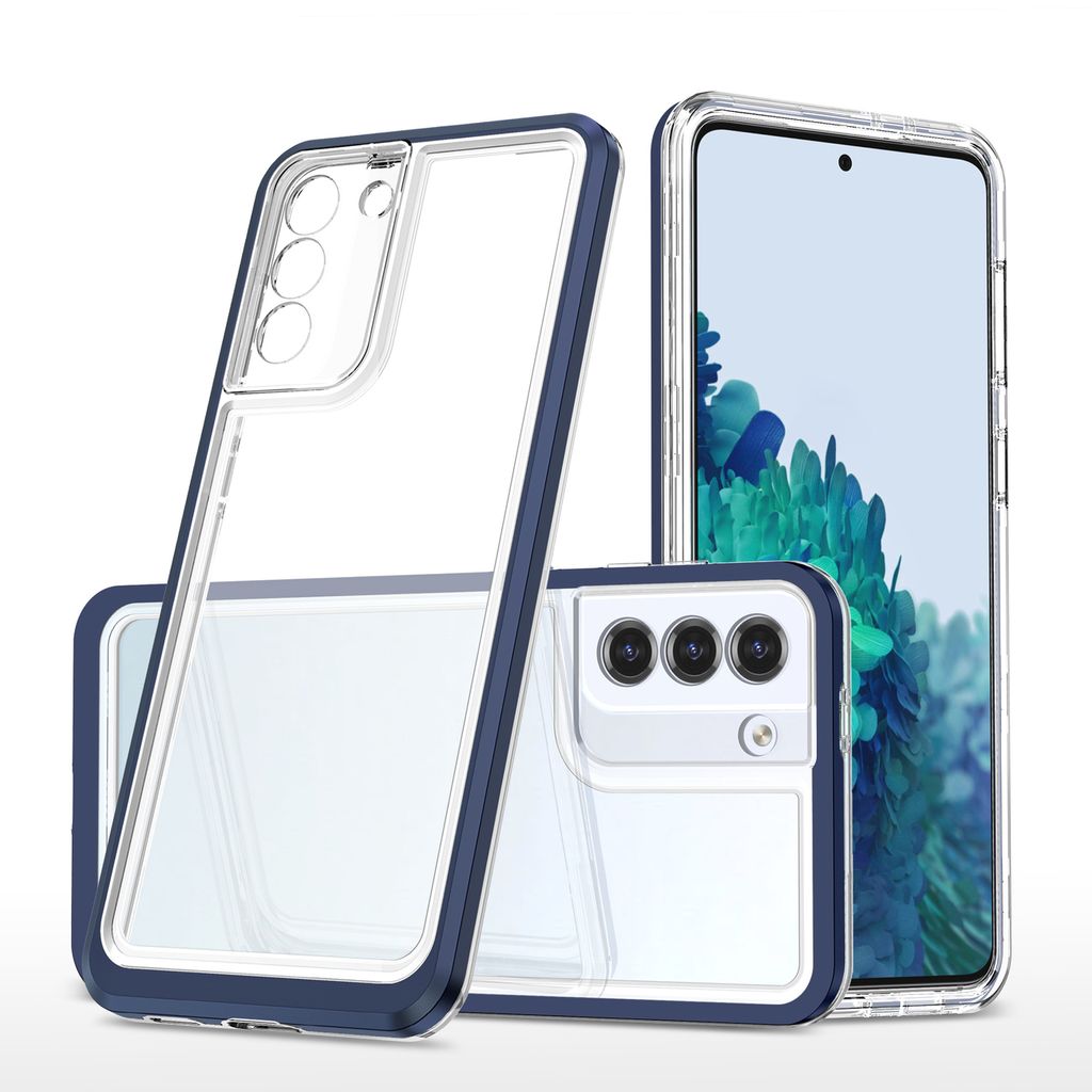 Hurtel Clear 3in1 case, Cover, Samsung, Galaxy S23, 15,5 cm (6.1"), Blau